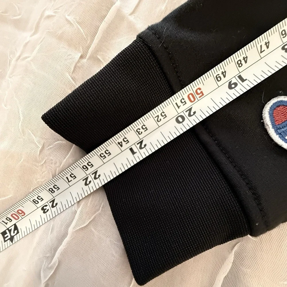 Champion Boys Full Zip Track Jacket 7 Black and Grey Logo